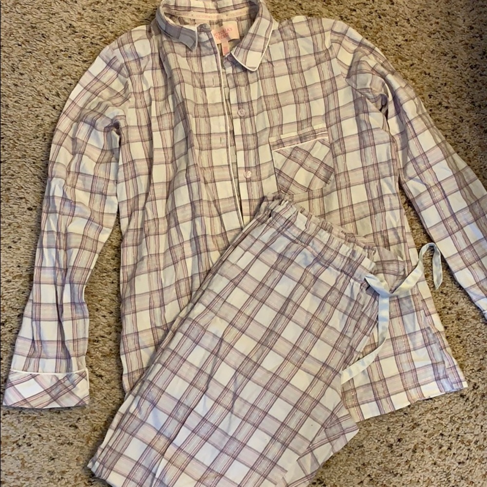 Victoria’s Secret plaid pajama set